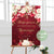 Welcome board табела "добре дошли" за абитуриентски бал в червено с бели цветя