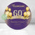 Платно за декорация и снимки за 50ти рожден ден юбилей в лилаво със златни балони
